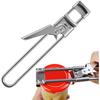 Adjustable Multi-Function Bottle Opener Stainless Steel Lids Off Jar Opener Labor-Saving Screw Can Opener for Kitchen Tools