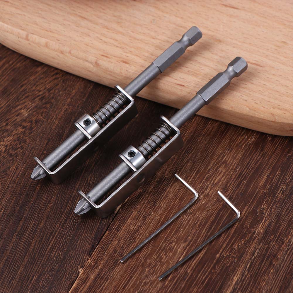 Anti-Drop Screw Bit Holder Wear Resist Quick Release Attachment Garage Repair