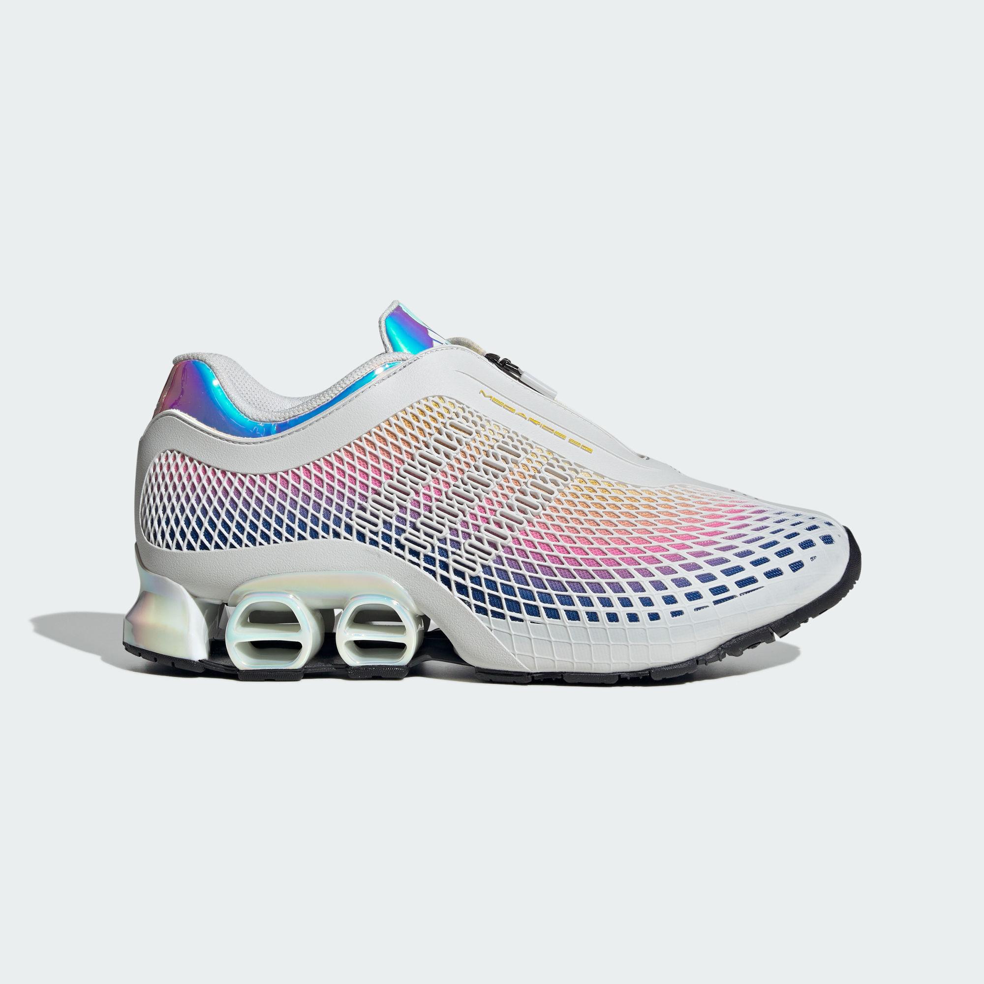 Adidas Megaride S2 Casual Running Shoes Women s White Pink Blue 40
