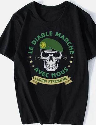 Tricou Bărbați Legionul Străin Parașutist Regimentul Străin Francez Tricou Casual O Tricou Unisex