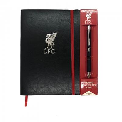 Liverpool FC Σημειωματάριο & Στυλό A5 με Έμβλημα