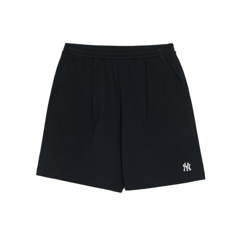 New MLB Basic New York Yankees Casual Shorts Unisex Black 3ASPB1253-50BKS