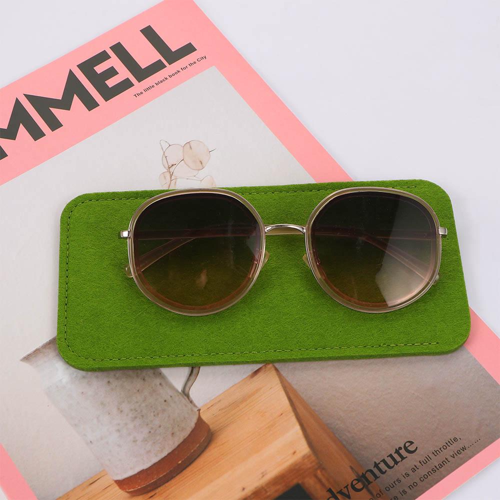 Container Sunglasses Felt Cloth Accessories Glasses Storage Sunglasses Bag Glasses Bags Glasses Box