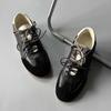 Simple Thin-Soled Retro German Training Shoes Men'S Lace-Up Commuting Casual Forrest Gump Shoes Round-Headed Hiking Shoes