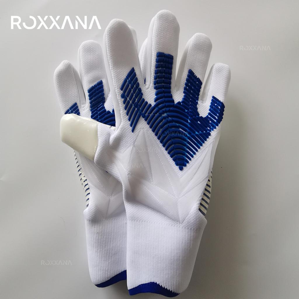 ROXXANA Herren- und Kinder-Fußballausrüstung NEU Fußball-Torwarthandschuhe Trainingsausrüstung Erwachsene Verdickter Latex-Fingerschutz.