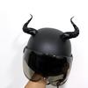 Factory Direct 3D Printed Original Plastic Crafts Devil Horns Helmet Decorations Personalized Ornaments 3M Adhesive Gift