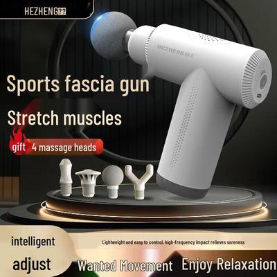 HEZHENG Electric Fascia Gun Massager CN Plug (adapter Included)