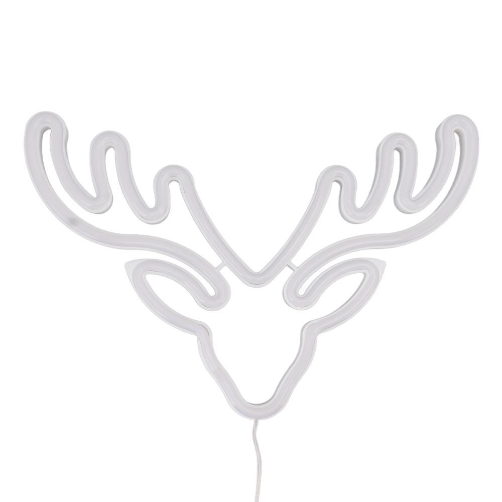 Deer Shaped Neon Light LED Sign 5V LED Neon Light Energy Saving Neon Light  Birthday Colorful Light