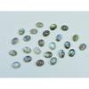 5X7 MM Natural Multi Labradorite Oval Cabochon Loose Gemstone 24Pcs Lot C-1806
