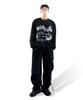 Digeunolusileu Strap Wide Cargo Pants