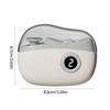 2 In-1 Electric Nail File Automatic Nail Clippers Electric Nail Clippers with Light Nail Trimmer for Kids Adults Seniors