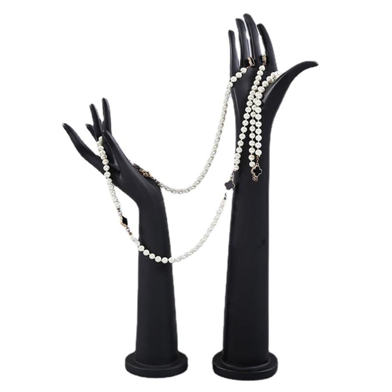 Multipurpose Lady Hand Glove Display Rack Portable Accessory for Enhancing Jewelry Presentation in Stores Daily Use