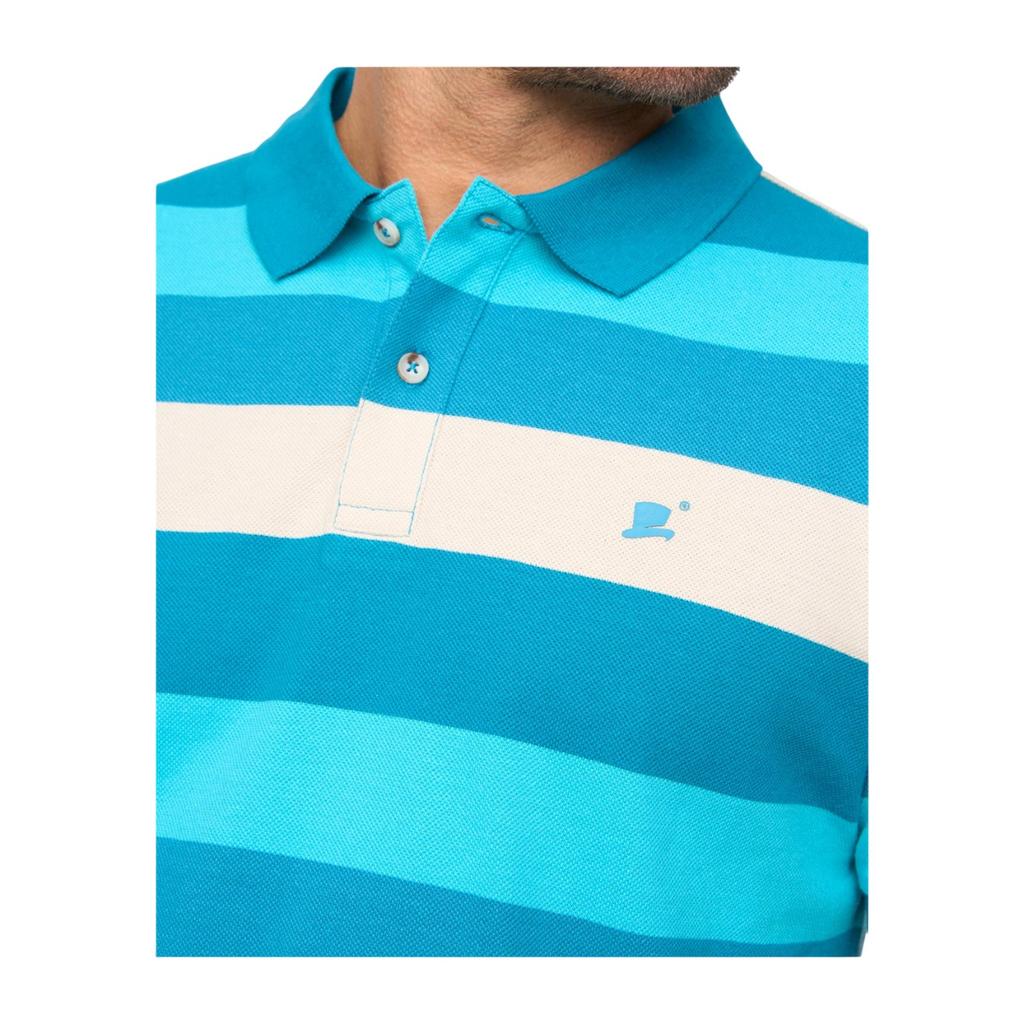 Bewley & Ritch Mens Hadley Striped Polo Shirt