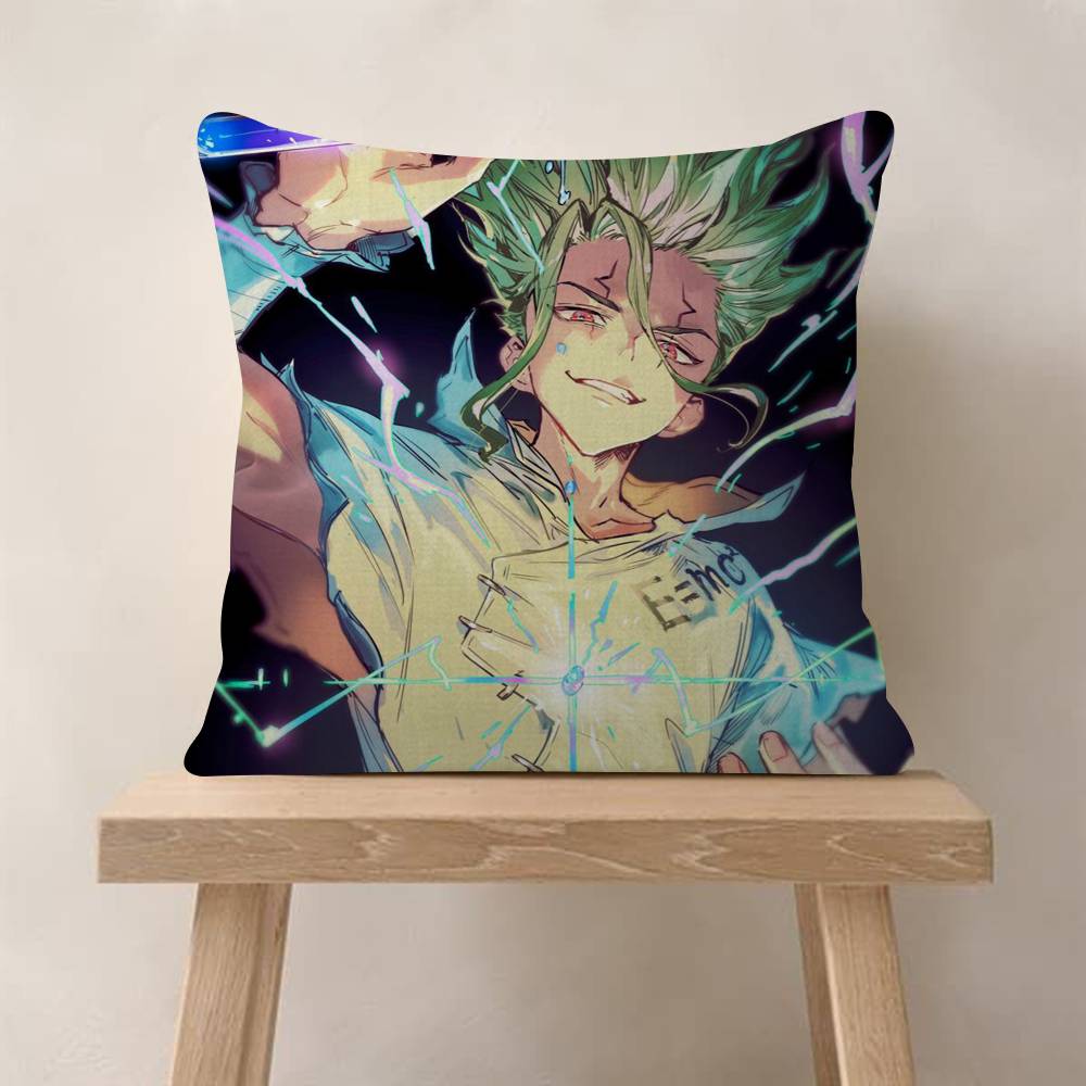 Anime DDrSSTONE cool pillow cover sofa cushion cover home room decoration children gift
