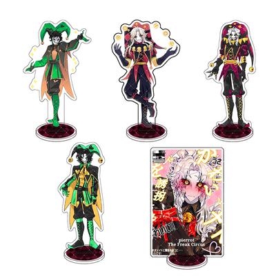 Game “The Freak Circus” 15CM Acrylic Stand Pierrot & Harlequin - E-sports Desktop Decoration Item Surprise Gifts