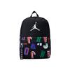 New Jordan Polyester Backpack Small Size Unisex Black JD2513068TD-003