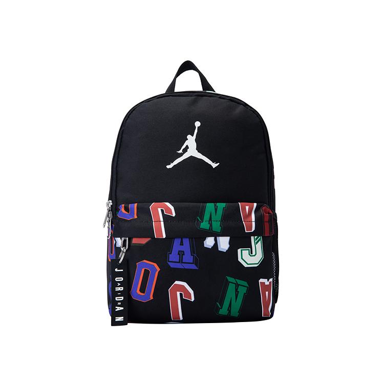 New Jordan Polyester Backpack Small Size Unisex Black JD2513068TD-003
