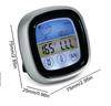 Termómetro de Cocina Digital Sonda Pantalla Táctil Carne Barbacoa Herramienta Medición Temperatura Alimentos Bistec Barbacoa Temporizador Herramientas Cocina 1PC
