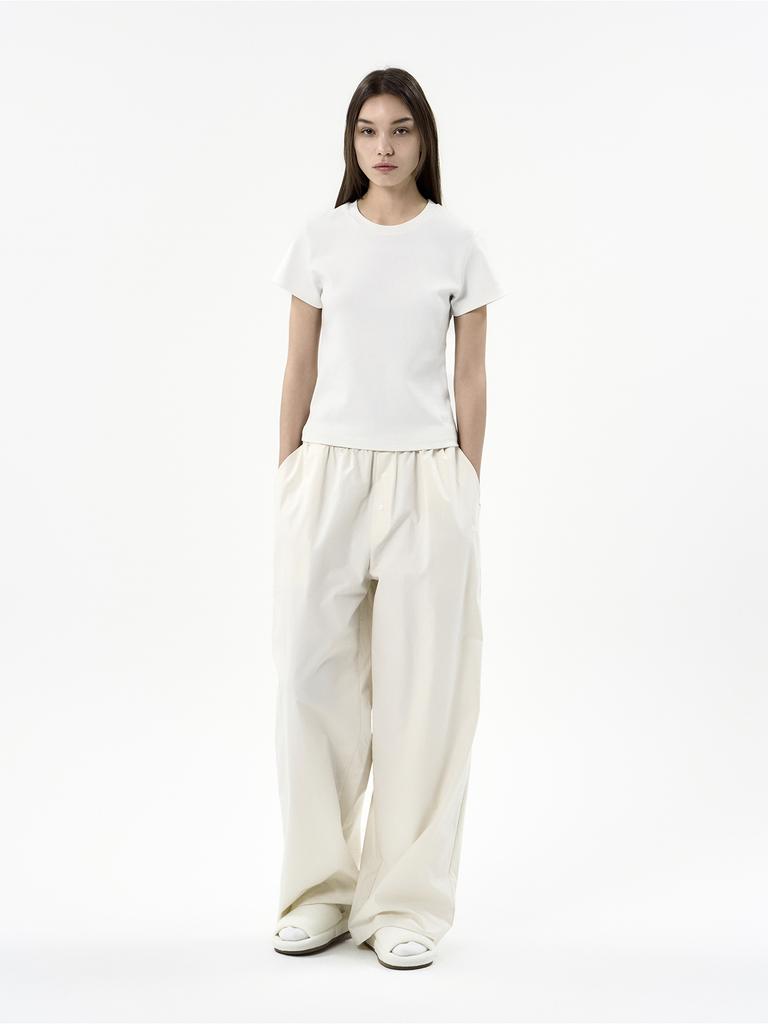 SAGEGA Soft Tension Tee (Ivory)