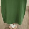DIMANAF New 2026 Women Plus Size Summer Casual Holiday Long Dress Cotton Loose Oversize Maxi Beach Sundress Solid Elegant Lady