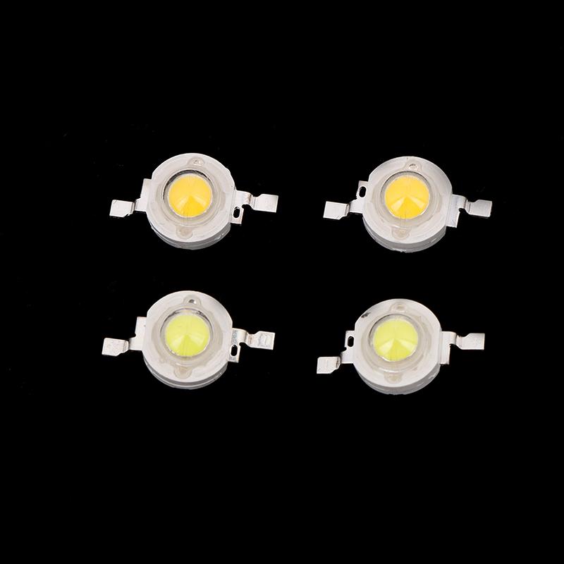 10Pcs 1W 3W High Power Led Bulb Light-Emitting Diode Leds Chip Smd White Warm For Led Floodlight Spotlight Downlight Lamp