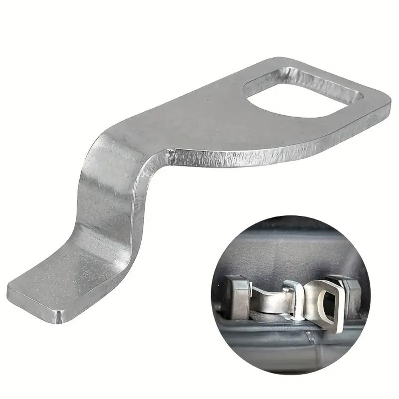 Extended Metal Tow Hook Bracket Tailgate Extension Hanging Hook Heavy Duty Part For Van Rear Door Camping Modification