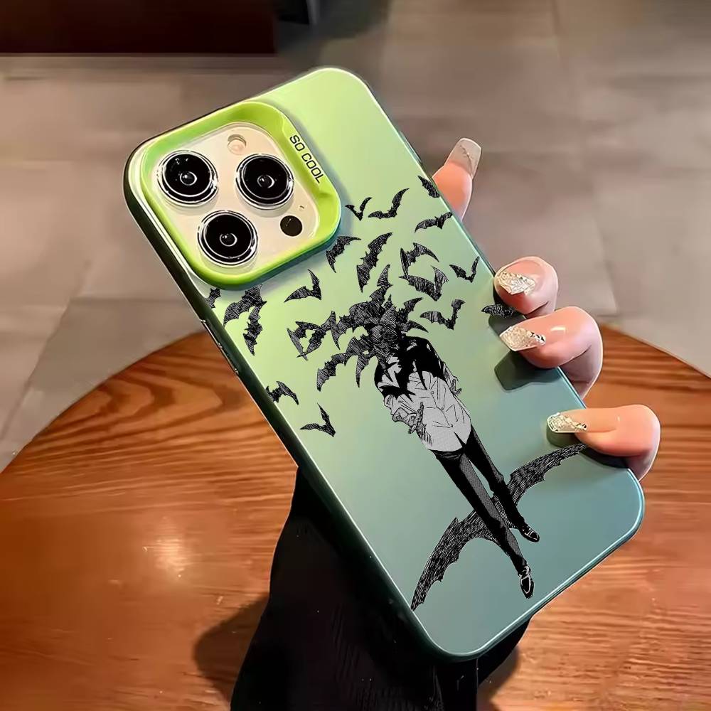 Comic B-Billy Bat Phone Case Color Silver Shell For IPhone 17 16 15 14 13 12 11 Pro Max Plus