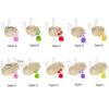 With Hook Bird Chewing Toy Woven Cage Hanging Toy Parrot Teething Toys  For Birdcage Parakeet