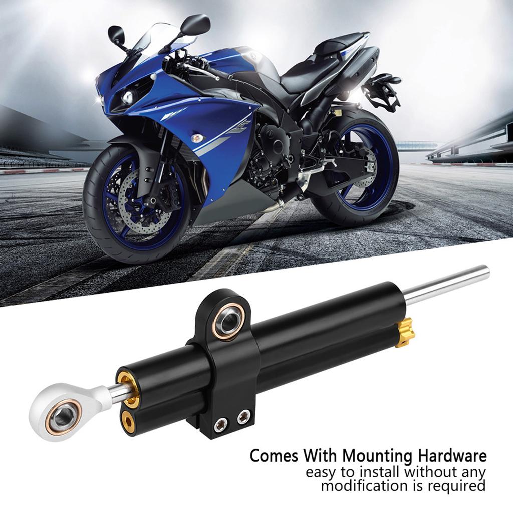 Universal Motorcycle CNC Adjustable Steering Damper Mounting Bracket Stabilizer