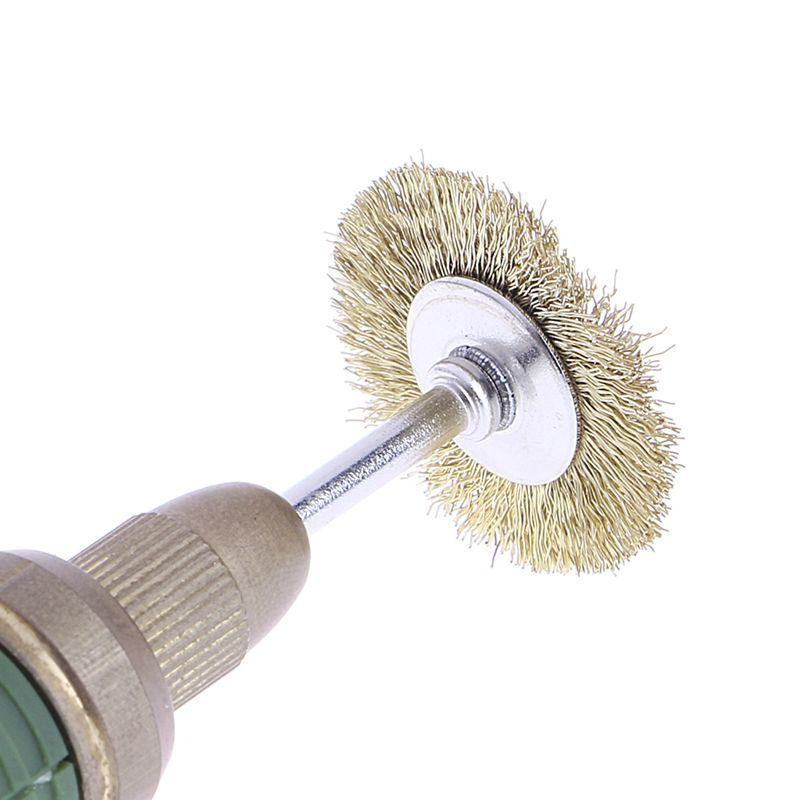Craft for Electric Grinding Wire Wheel Rotary Electric Tool Polishing Brushes Brass Wire Brush