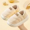 Baby Cotton Slippers Children's Slippers Winter Bag with Girls, Toddlers and Boys Home Fluffy Shoes Warm Waterproof Leather Surface