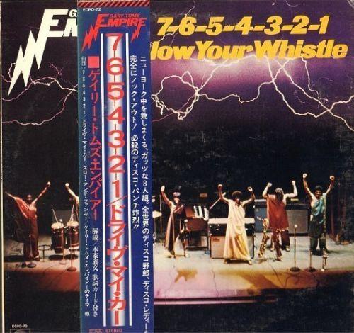 

LP Record GARY TOMS EMPIRE - 7-6-5-4-3-2-1 Blow Your Whistle ECPO72 EPIC 1975 Japan Obi Soul/Funk Used