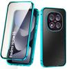 Case for Xiaomi Redmi Note 15 5G / Poco M8 5G, Magnetic Dual Glass, Blue