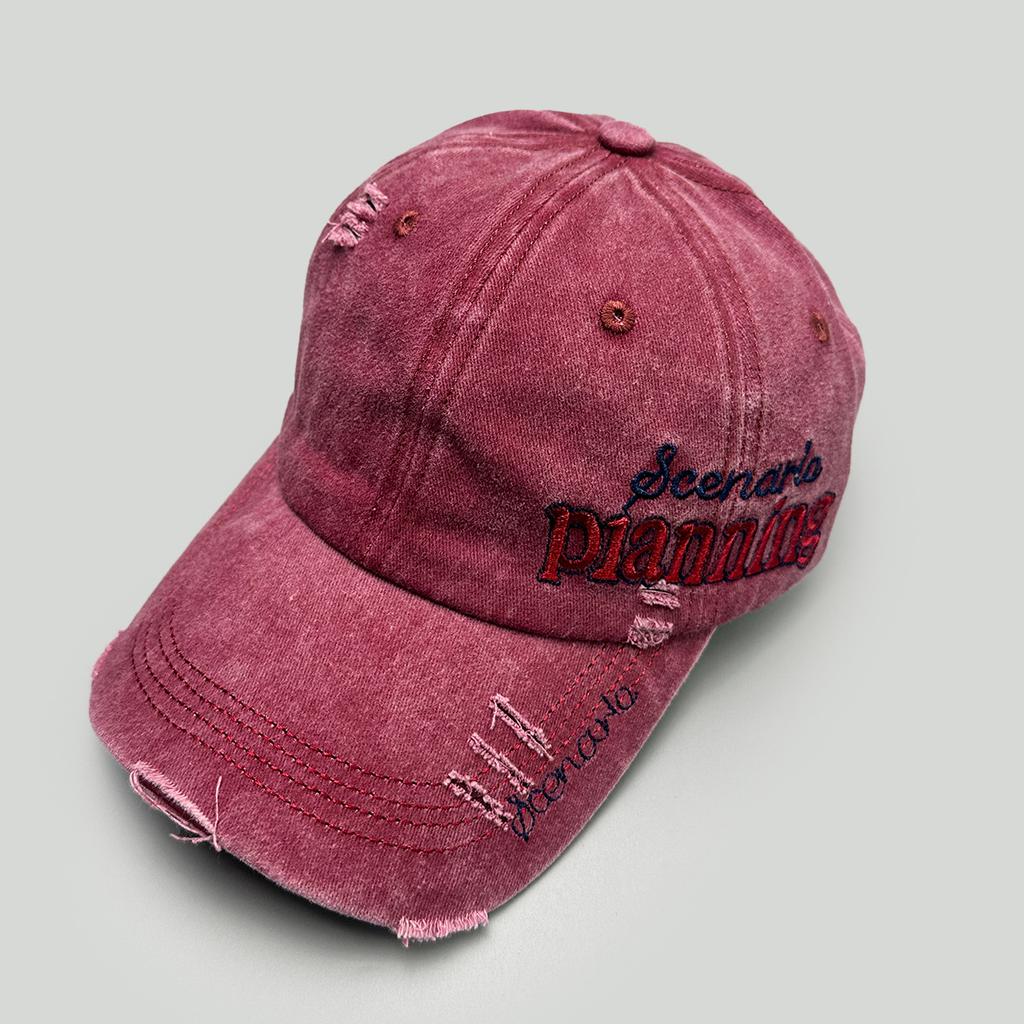 Spring And Summer American Retro Embroidery Side Letter Baseball Cap Men'S And Women'S Sunshade Personality Retro Versatile Cap