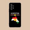 Kurdistan Flagge Mattes TPU Handyhülle für Samsung Galaxy A56 55 54 53 52 51 36 35 34 23 16 15 5G Bunte Hülle