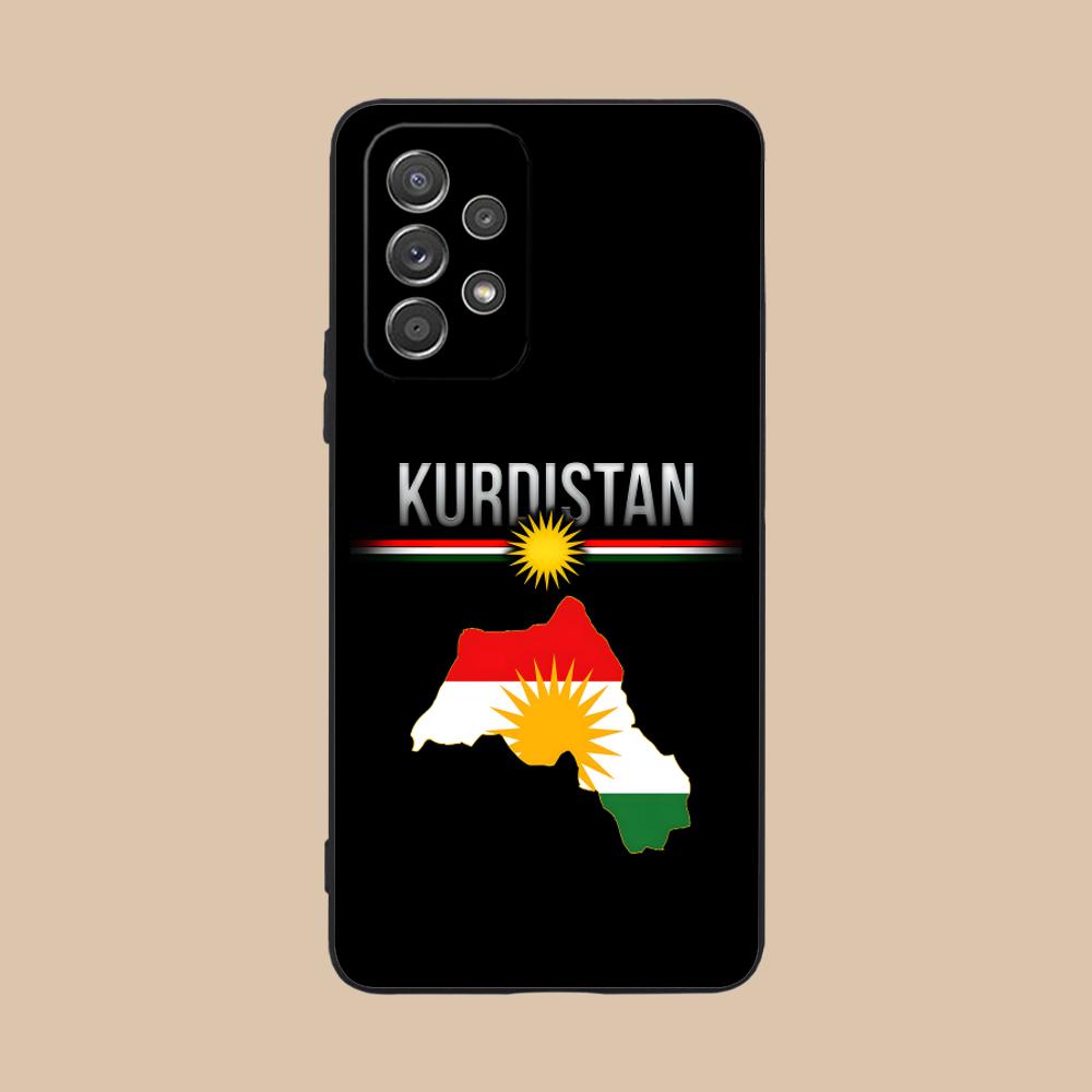 

Kurdistan Flag Matte TPU Mobile Phone Case for Samsung Galaxy M55 54 42 35 34 33 32 23 22 15 14 13 12 F55 5G Colorful Cover Galaxy F04