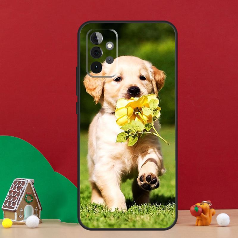 Golden Retriever Dog Case For Samsung Galaxy A55 A52 A32 A12 A33 A06 A16 A26 A36 A56 A15 A53 A13 A34 A54 A14 A17