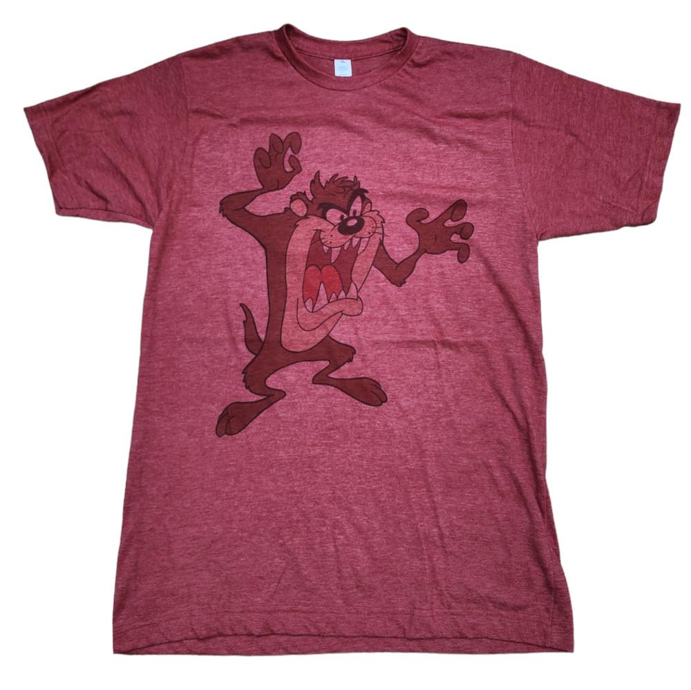 

Looney Tunes Taz Face TShirt vintage red soft style Unisex T-Shirt XL