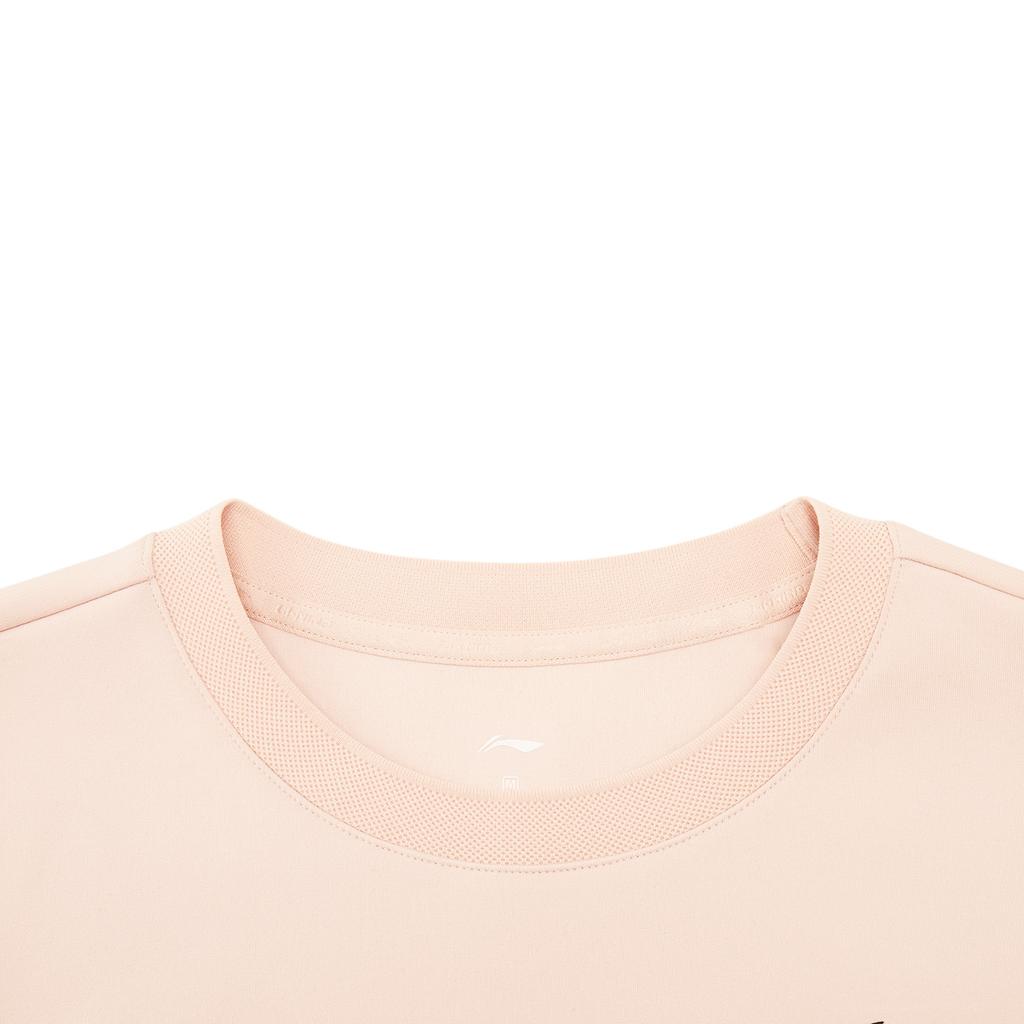 Li Ning Fitness Series Warm Round Neck Logo Sports Casual Sweatshirt Women sweatshirt AWDW074-5