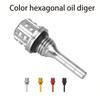 Motorcycle Engine Oil Dipstick Filler Cap Plug Front Brake Fluid Oil Cup Multi-color CNC Aluminum Alloy Motorcycle Accessories For GY6 BWS 125CC