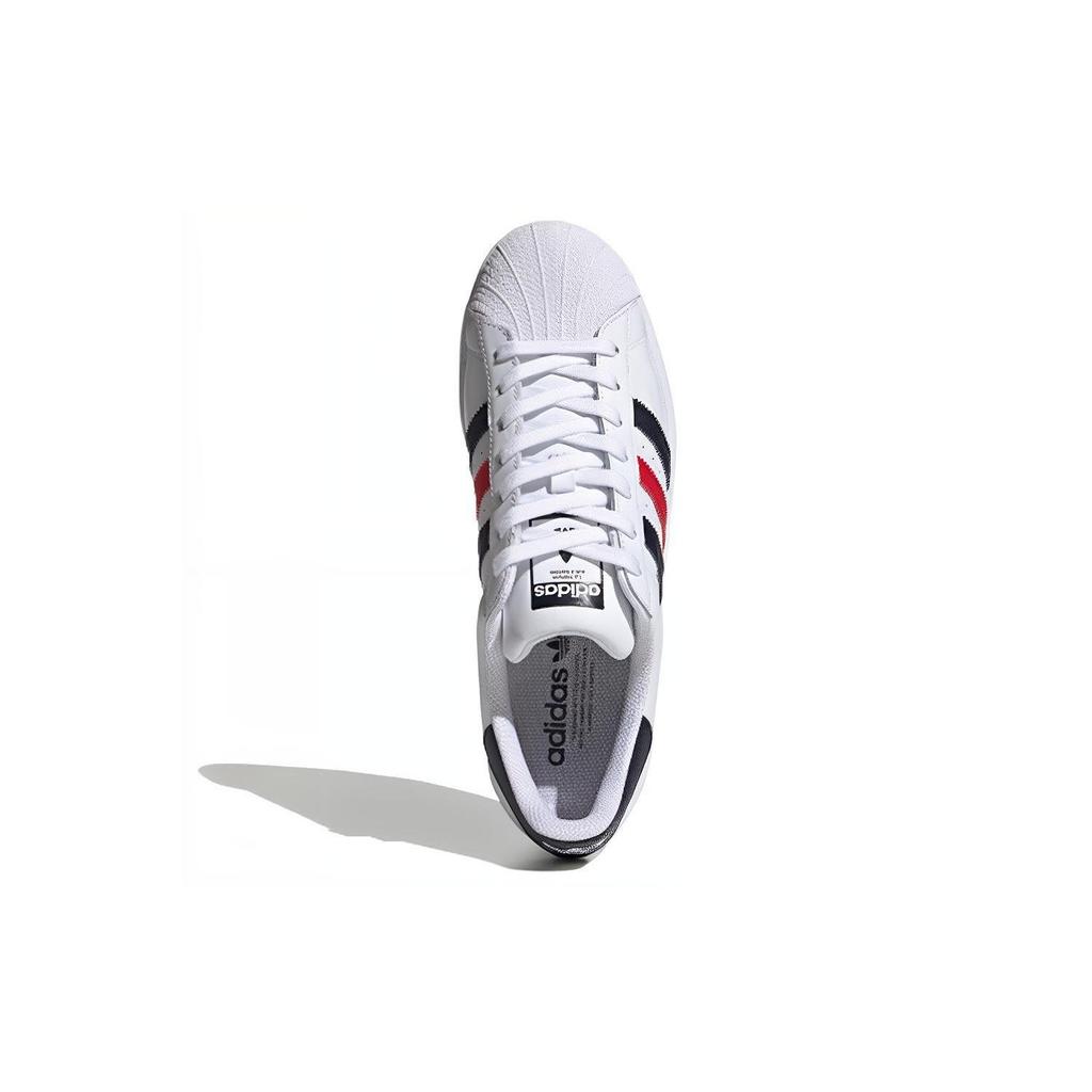 adidas Superstar 'White Scarlet' FX2328