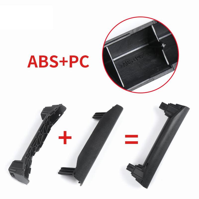 Black ABS Plastic Car Trunk Handle Tail Cover Switch Handle For Benz GLC W253 A2537400172