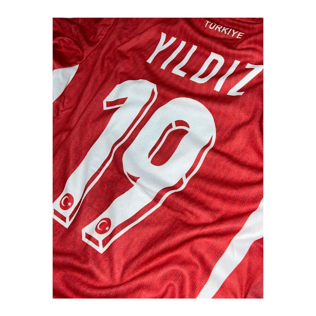 Kenan Yldzz Trkiye Euro 2024 Kids Jersey Set Of 4 (red) 4870