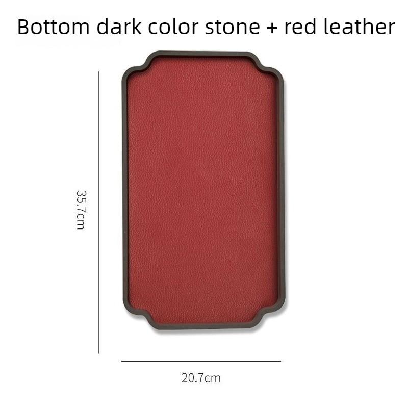 Stone Tray Luxury Rectangular Cement Storage Trays Removable Perfume Tray Multifunction Organizers Trays Modern Decoration