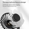 USB Fan Adjustable Angled Small Office Desk Fan Portable Summer Cooling Handheld Fan USB Fan for Travel Camping