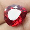 Natural 10.30 Ct Mozambique Treated Red Ruby Pear Shape   Loose Gemstone