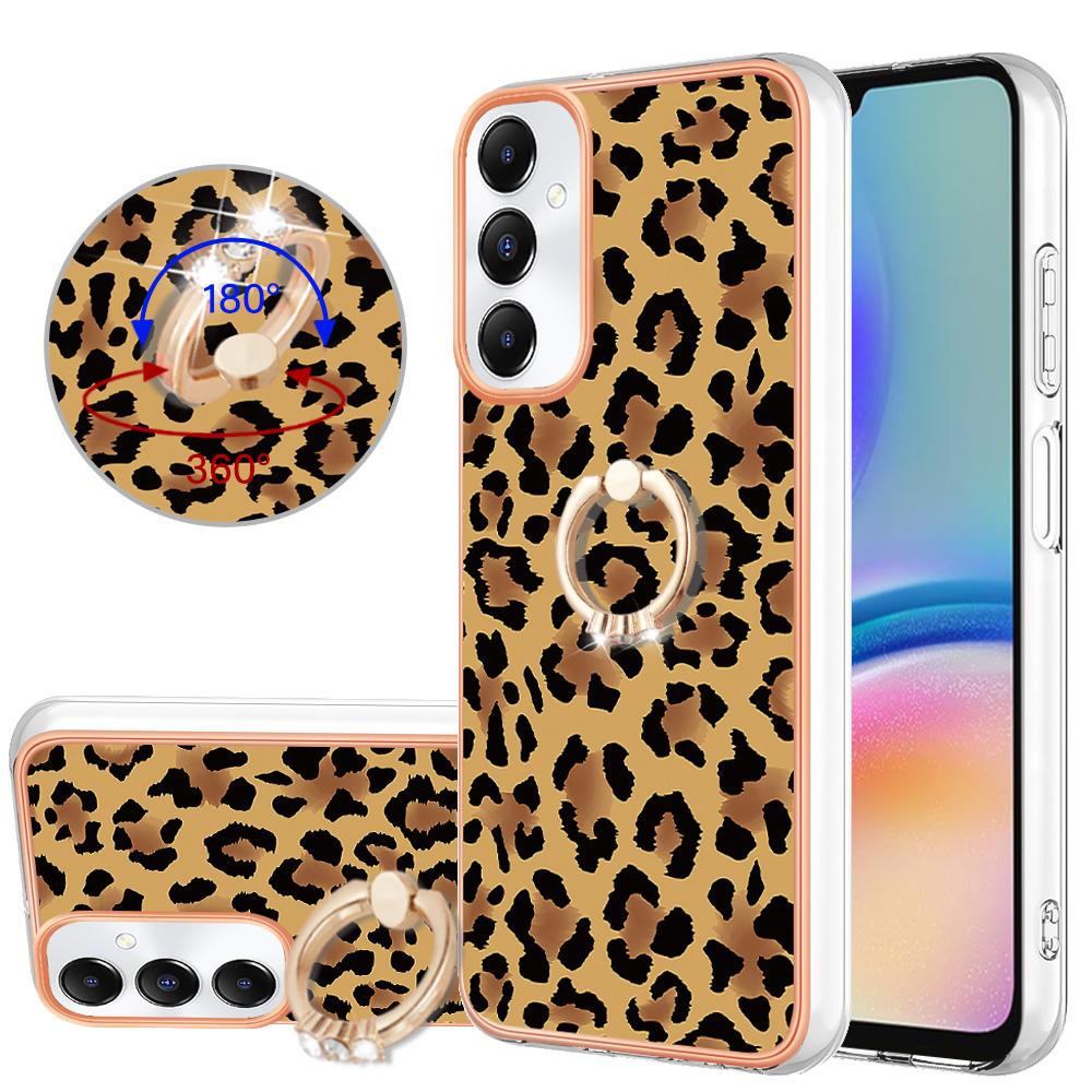 YB IMD Series-20 Style D for Samsung Galaxy A05s 4G Kickstand Cover Electroplated Phone Case