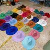 Classic Camel Suede Hat Wide Brim  New Fedora Hat Men Women Autumn Winter Felt Hats Classic Church Fedoras Chapeau Sombrer