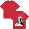 Zangeres Bad Gyal Album Grafisch T-shirt Heren Dames Katoen Y2K Kleding Ademend Rond Hals Korte Mouw Top