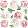 Decorative Stickers For Children - Pink Peonies